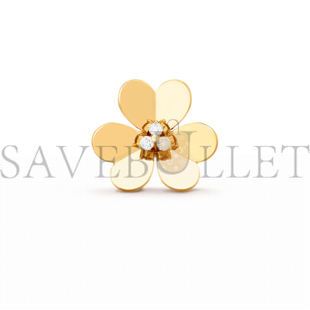 V*N CL*F arpels frivole clip pendant, very large model - yellow gold, diamond vcarp2dw00